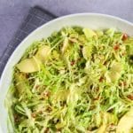 spidskålssalat med æbler, sesamfrø og mandler (1) spidskålssalat med æbler, sesamfrø og mandler