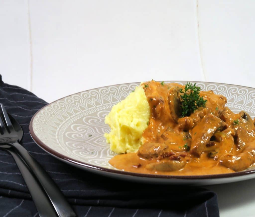 Bøf Stroganoff