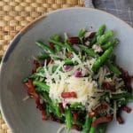 boennesalat Bønnesalat med bacon