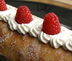 hindbærroulade opskrift