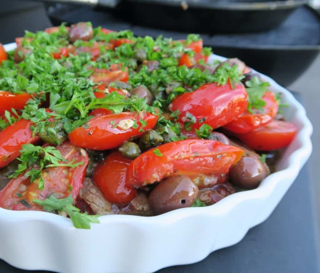TAGLIATA MED OKSEMØRBRAD