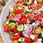 graeskkartoffelsalat Græsk kartoffelsalat