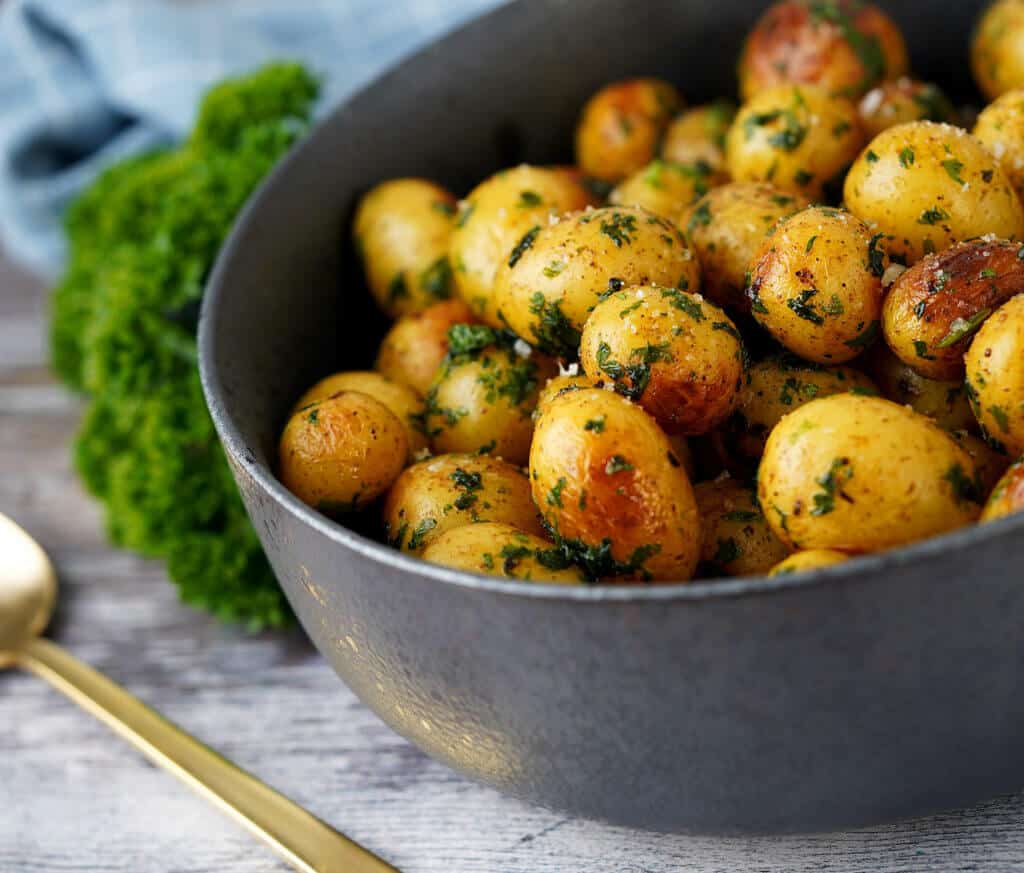 Smørstegte kartofler