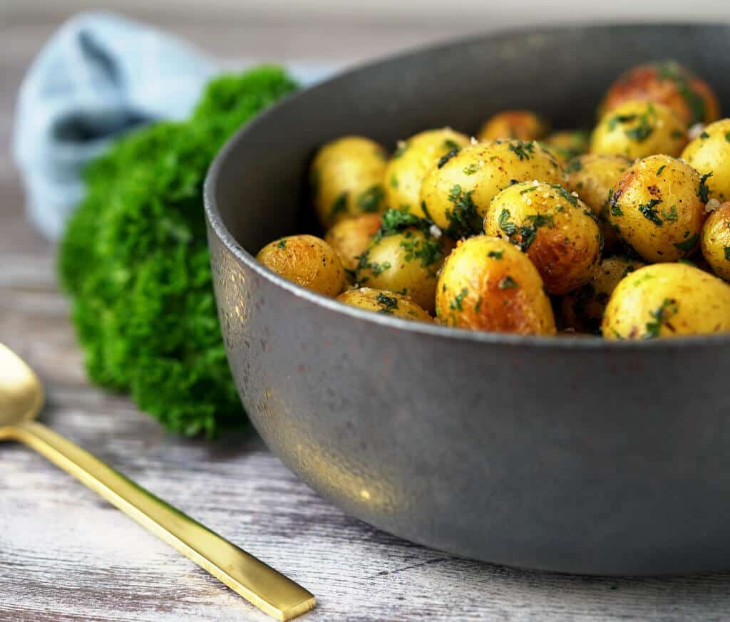Smørstegte kartofler