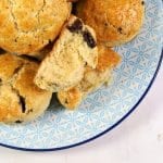 scones med chokolade Scones med chokolade