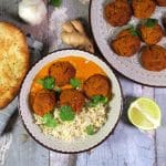 veganske kødboller i indisk karrysauce veganske kødboller i indisk karrysauce
