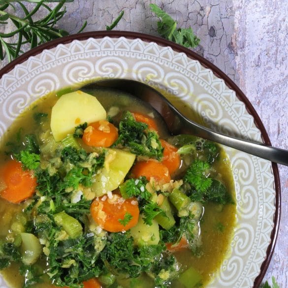 grøntsagssuppe Grøntsagssuppe