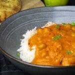 Vegansk thai rød karry med kikærter Vegansk thai rød karry med kikærter