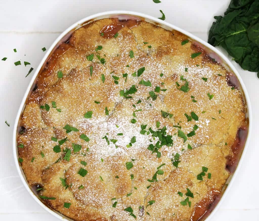 Rabarbercrumble