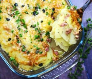 billede med kartofler i fad