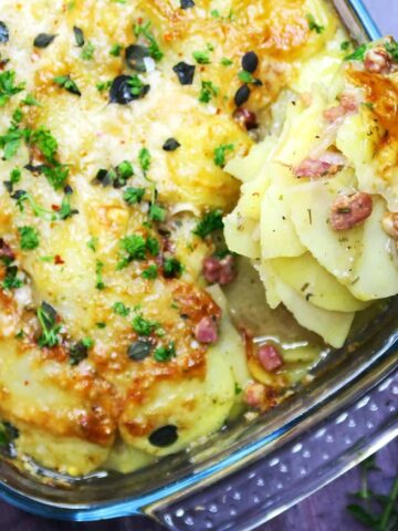 billede med kartofler i fad