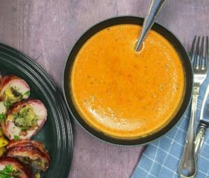 billede med whiskysauce