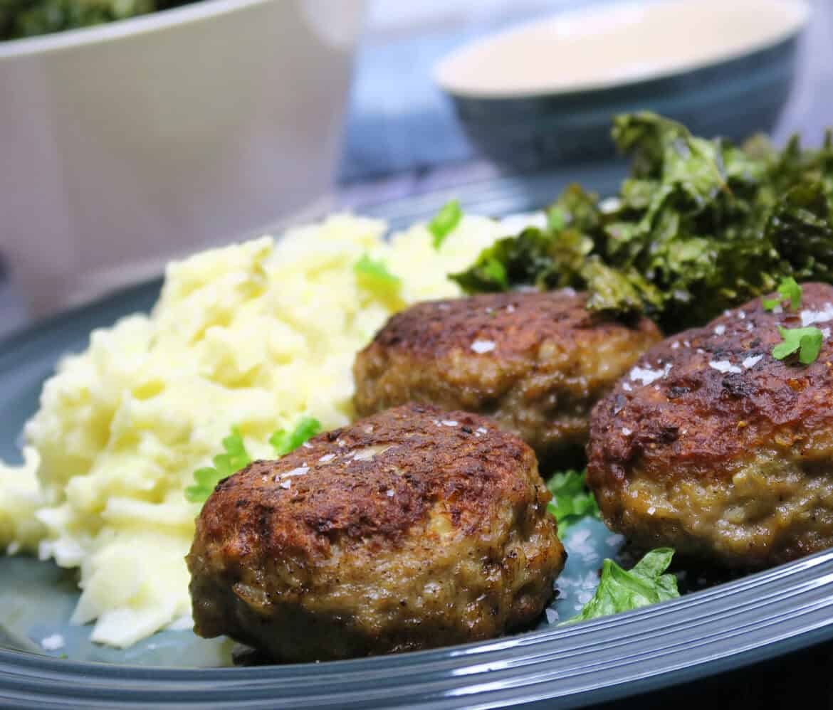 Frikadeller med havregryn, rasp klassiske frikadeller Baregomad.dk