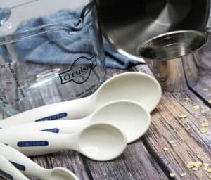 Billede af ingredienser omregner.