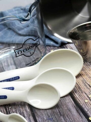 Billede af ingredienser omregner.