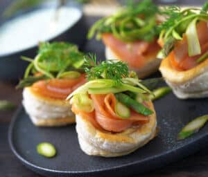 Butterdejsreder med laks