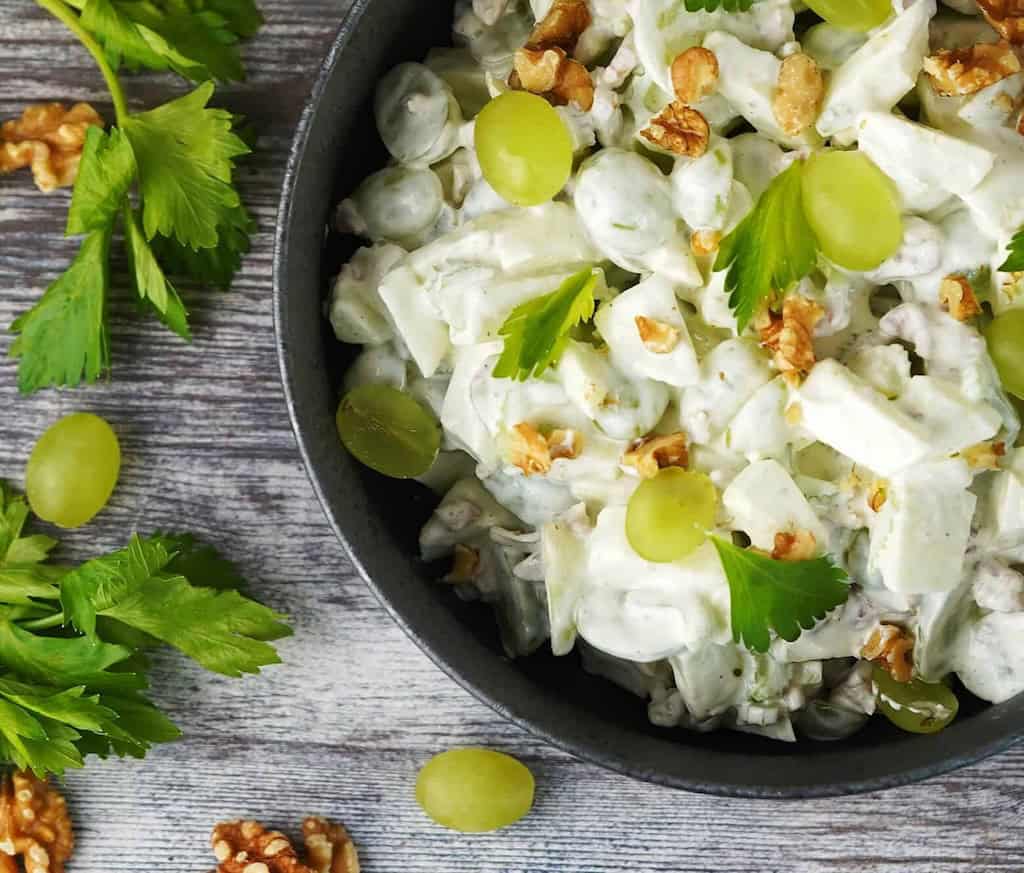 Billede af waldorfsalat.