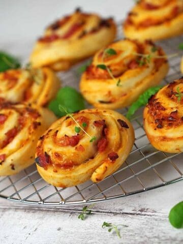 Billede af pizzasnegle.