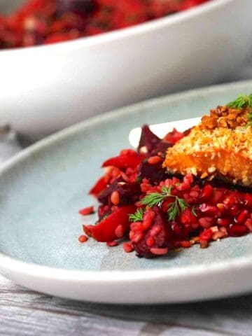 Billede af laks i airfryer.