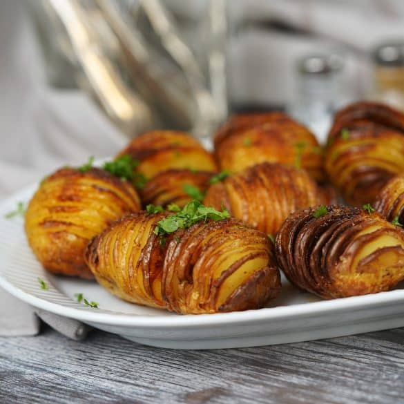 Hasselbackkartofler-i-airfryer Hasselbackkartofler i airfryer