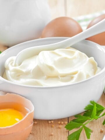 Billede af mayonnaise.