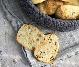 Billede af surdejsboller.