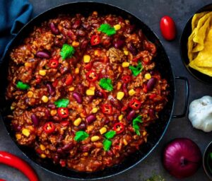 Billede af chili con carne.