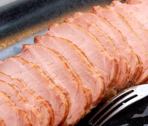 Billede af kogt hamburgerryg.